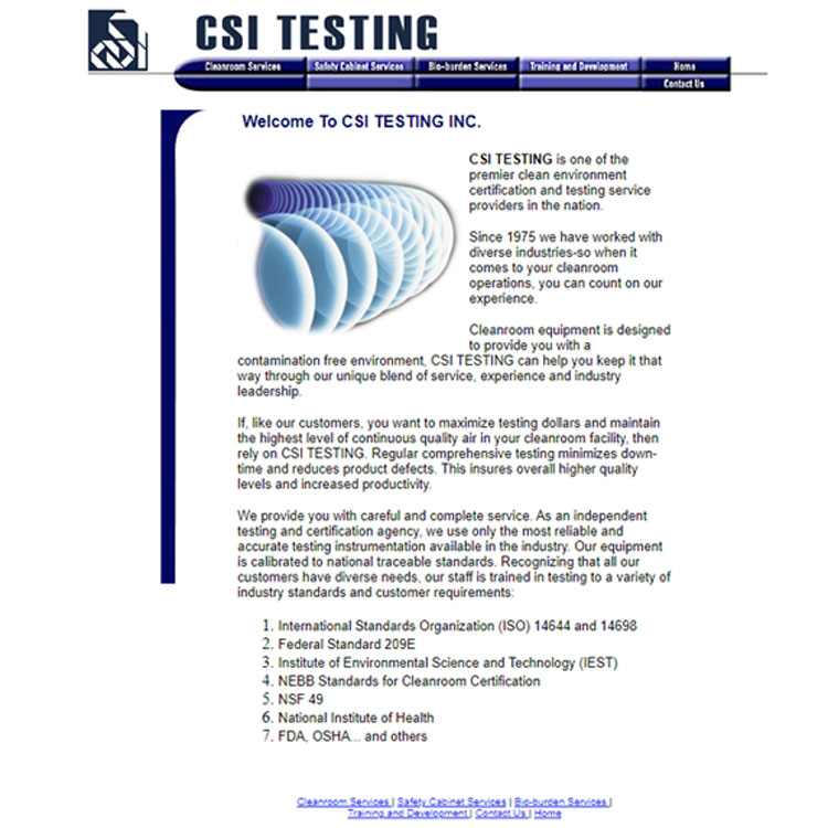 CSI Testing-Before