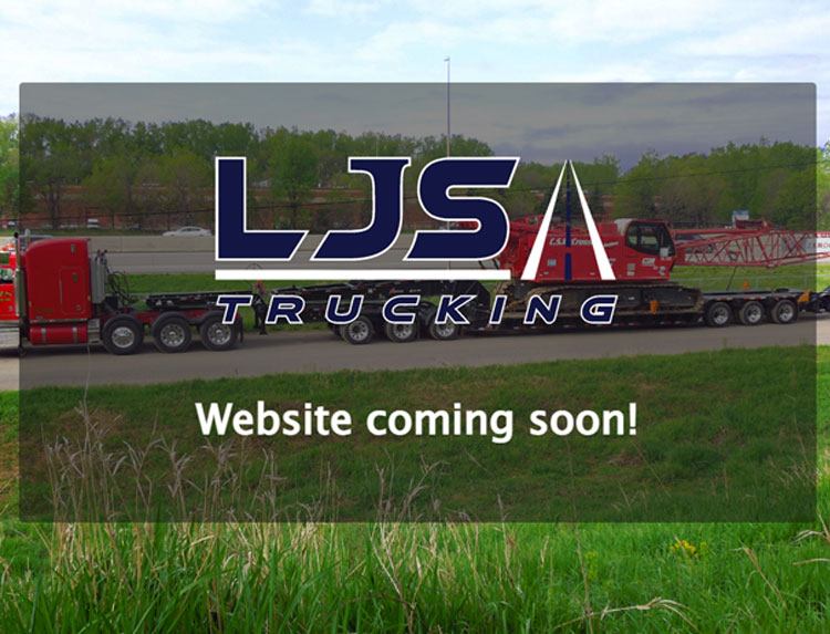 LJS Trucking Splash Page