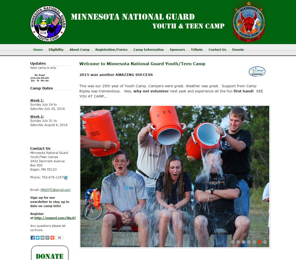 MN National Guard Youth Camps